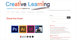 Desktop Screenshot of learn-creative.com